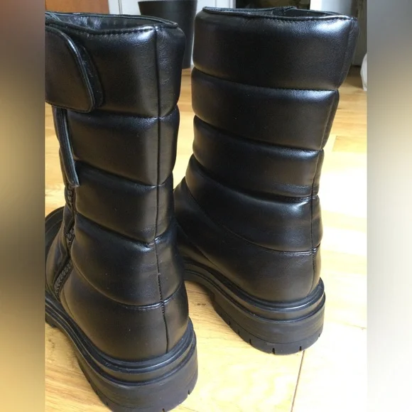 Gianvito Rossi Quilted combat boots - Picture 4 of 7